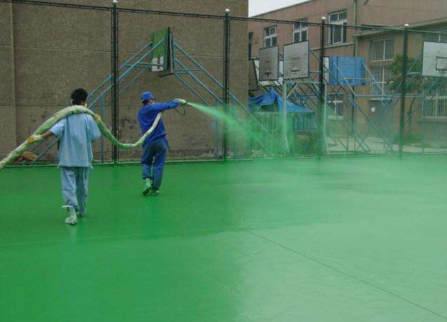 聚脲材料(圖1) 聚脲材料施工圖